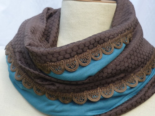 Nákrčník s krajkou — foto 4