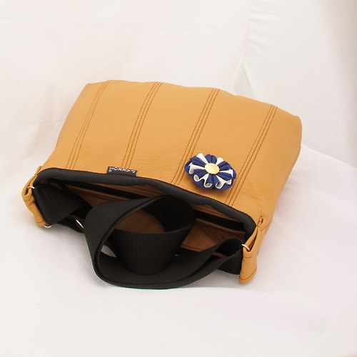 Kožená - SOLOMON BAG - NATUR - PARROT® — foto 2