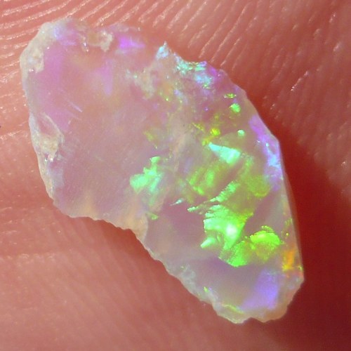 Drahý Černý Opál Krystal Lightning Ridge Austrálie — foto 2