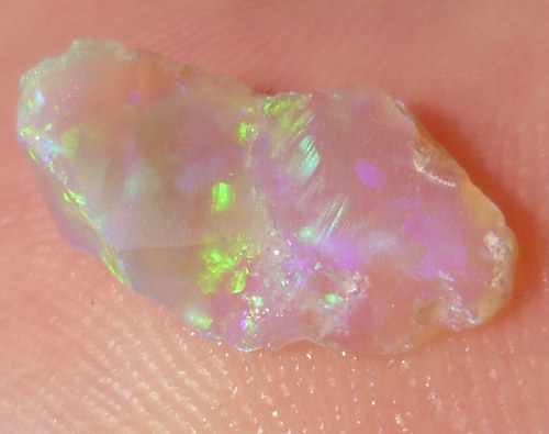 Drahý Černý Opál Krystal Lightning Ridge Austrálie — foto 3