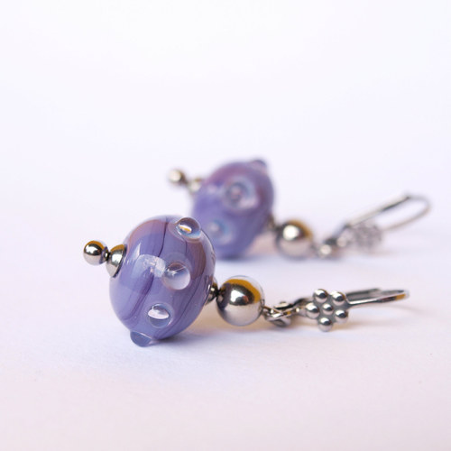 Náušnice Purple — foto 2