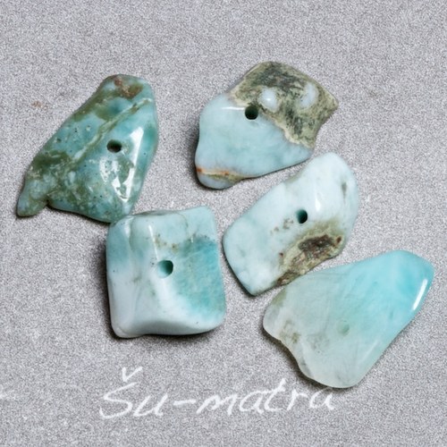 Larimar - velké zlomky — foto 2