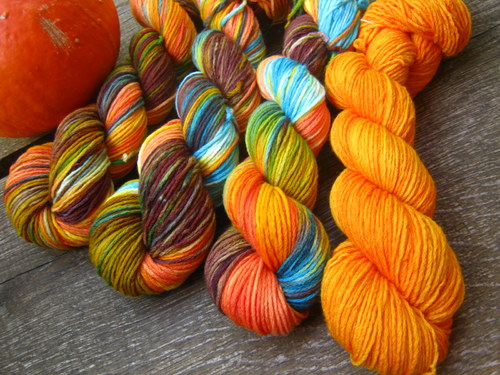 100% merino "Dýňový salát" — foto 2
