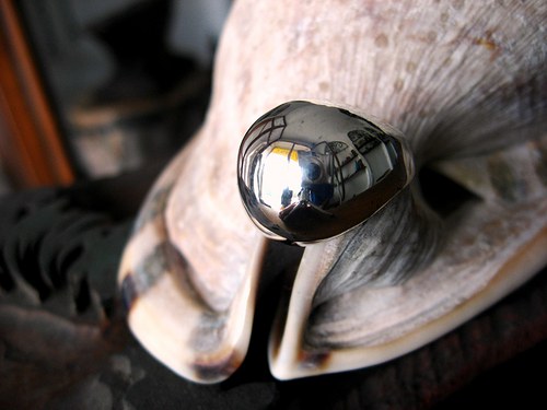 Wild silver II. - prsten celostříbrný atypický. — foto 2