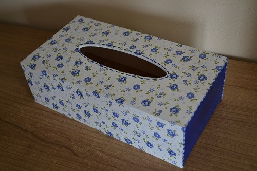 ~Box na papírové kapesníky ~ Poměnky ~ — foto 2