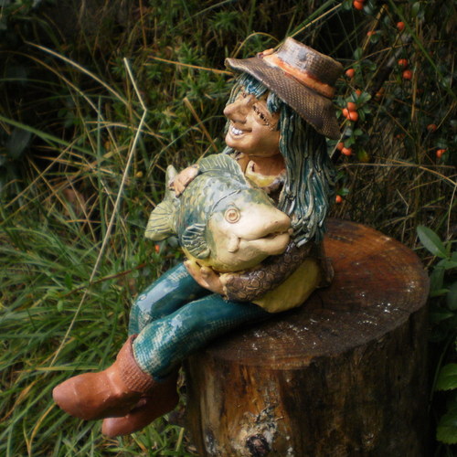Vodník Samča s kaprem -23cm — foto 3