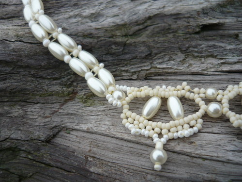 Svatební náhrdelník Ivory — foto 4