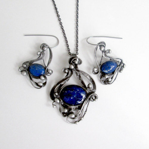 Lapis lazuli souprava — foto 5