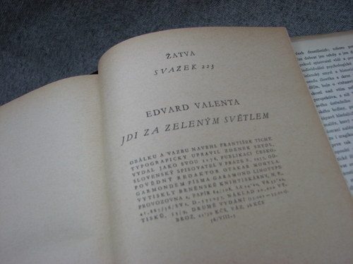 Jdi za zeleným světlem, E. Valenta, 1957 — foto 2