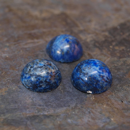 Lapis lazuli, kabošony, č.1632 — foto 3