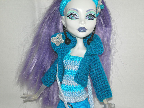 Tyrkysové sáčko pro Monster high — foto 3