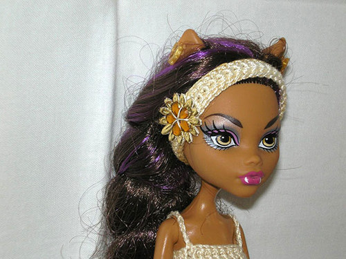 Hnědé šaty pro Monster high — foto 4