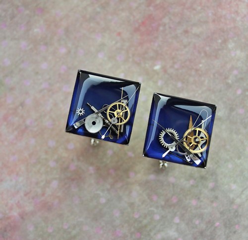 Manžetové knoflíčky /darkblue/ — foto 2