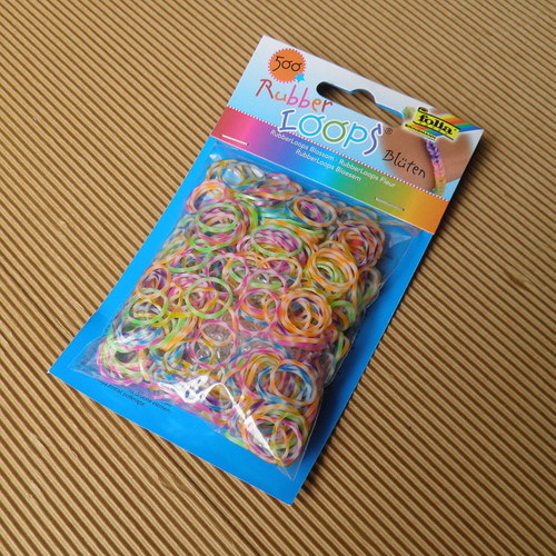 Rubber Loops- gumičky - květy - 500 ks — foto 2