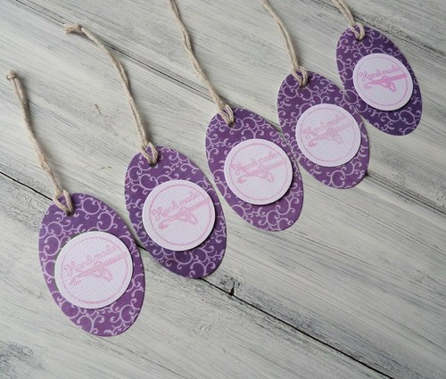 Papírové hand made visačky 2. — foto 3