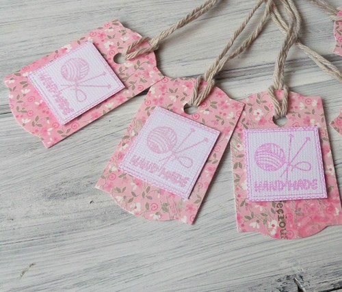 Papírové hand made visačky 4. — foto 4