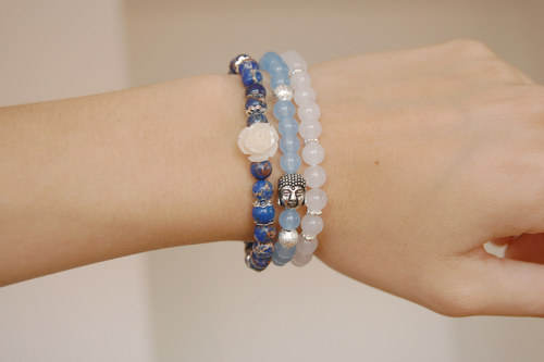 Ombré set náramků — foto 3