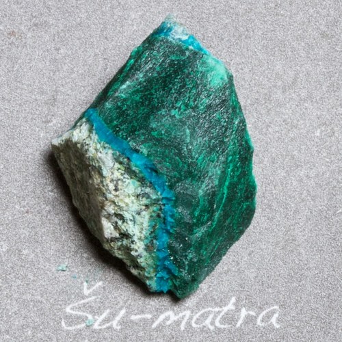 Malachit-azurit surový — foto 2