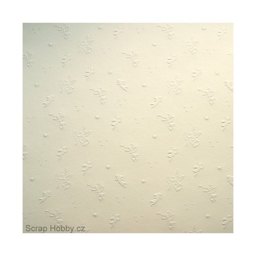 Andělé - Embosované papíry - bílé - 1 — foto 2