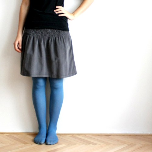 Manžestrová sukně / šedá :) — foto 2