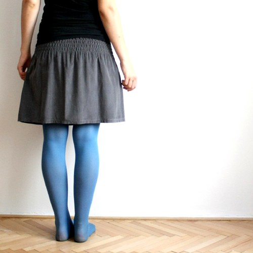 Manžestrová sukně / šedá :) — foto 5