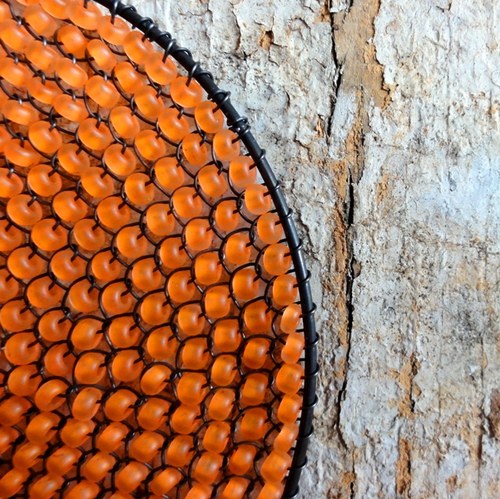 ,,Kolečko - NEON - Oranžové 10 cm,, — foto 2