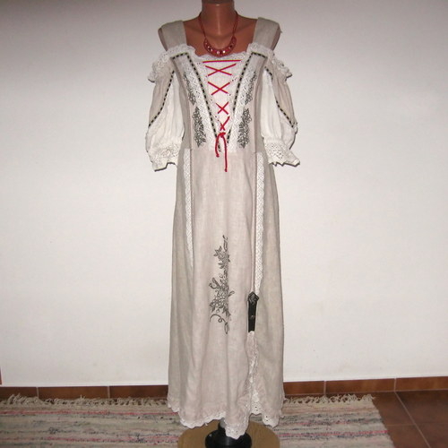 Lněné šaty — foto 3
