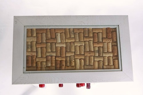 Stolek - bílá patina — foto 2