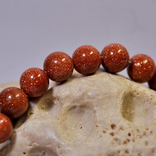 AVA228 Goldstone Aventurin 8 mm — foto 2