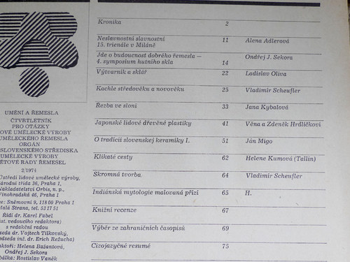Umění a řemesla 2/1974 — foto 3