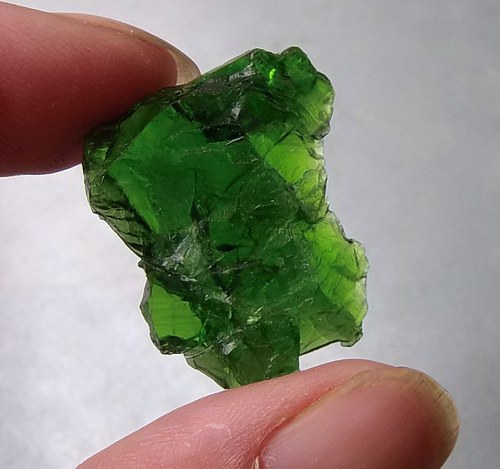Chromdiopsid surový - B329 — foto 2