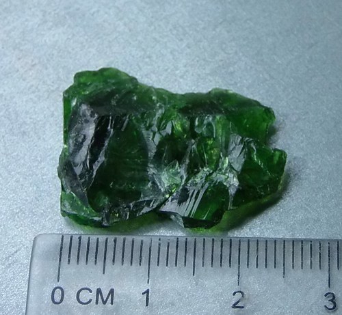 Chromdiopsid surový - B329 — foto 4