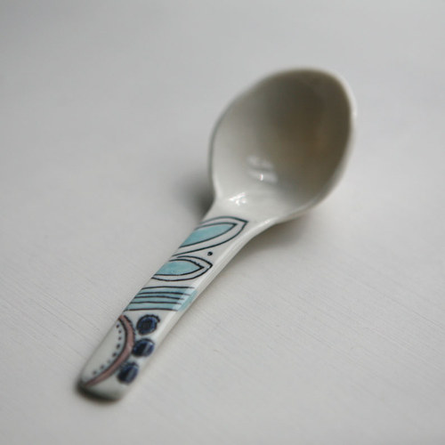 Lžička Zahrady (porcelán) — foto 2