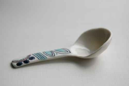 Lžička Zahrady (porcelán) — foto 3