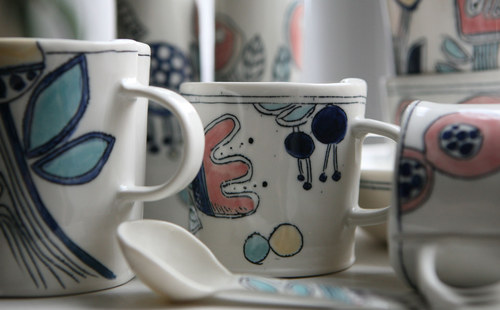 Lžička Zahrady (porcelán) — foto 6
