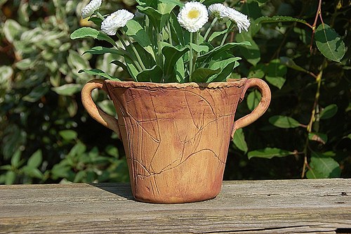 Ušatý obal - přírodní měděný — foto 5