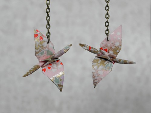 Už letím - origami náušnice — foto 3