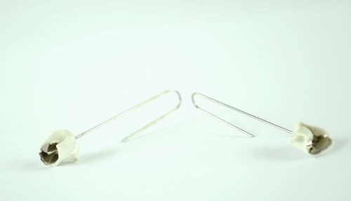 Naušnice - erotikon platina — foto 2