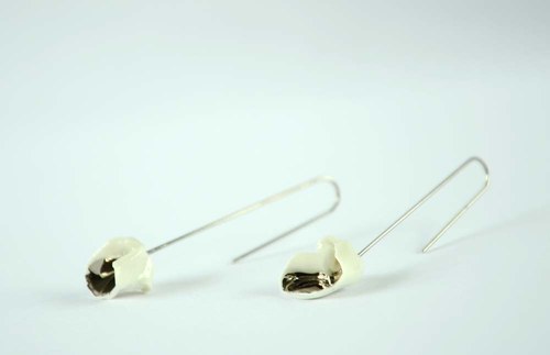 Naušnice - erotikon platina — foto 3