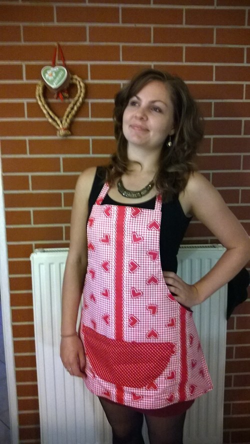 Zástěra srdcovka:-) — foto 3