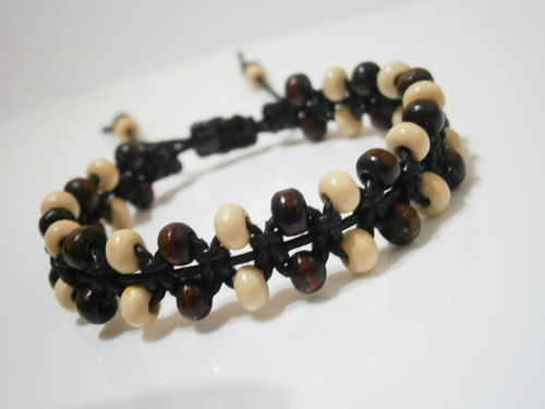 Shamballa náramek "dřevěný" — foto 3