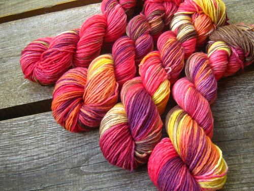 100% merino "Ohnivý podzim" — foto 2