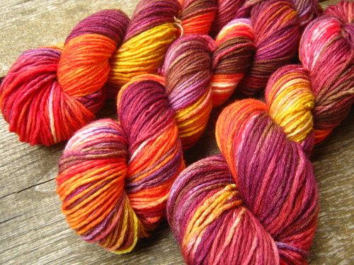 100% merino "Ohnivé léto" — foto 2