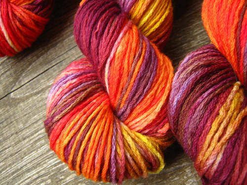 100% merino "Ohnivé léto" — foto 3