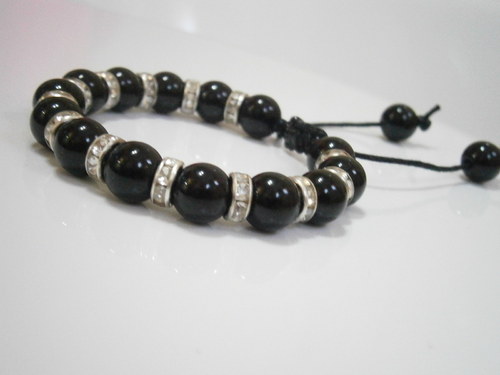 Elegance ve stylu shamballa (černý/stříbrný) — foto 4