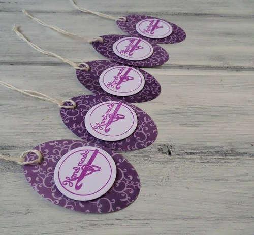 Papírové hand made visačky 5. — foto 2