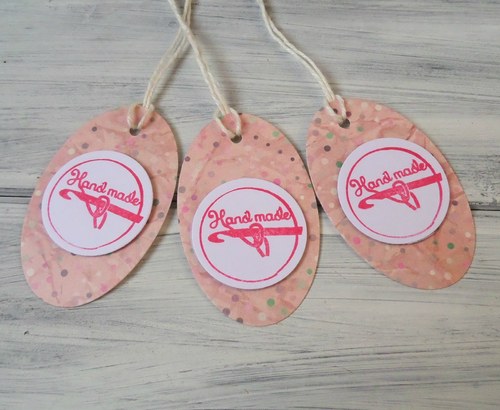 Papírové hand made visačky 6. — foto 2