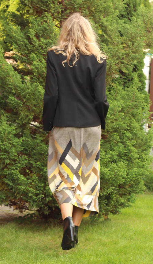 Dlouhá balonová sukně — foto 5