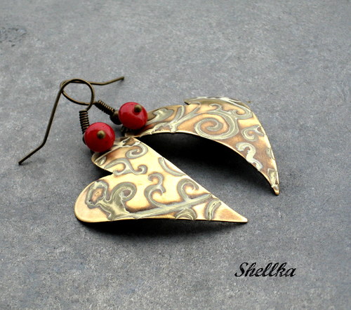 Náušnice ,,HEART,, — foto 3