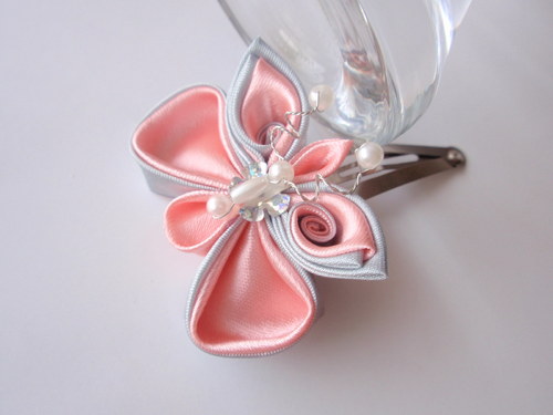 Sponka silver pink — foto 2